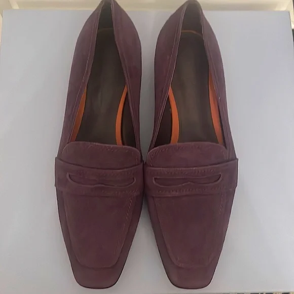 Loro Piana | Shoes | Purple Suede Loro Piana Loafers | Poshmark display picture 3